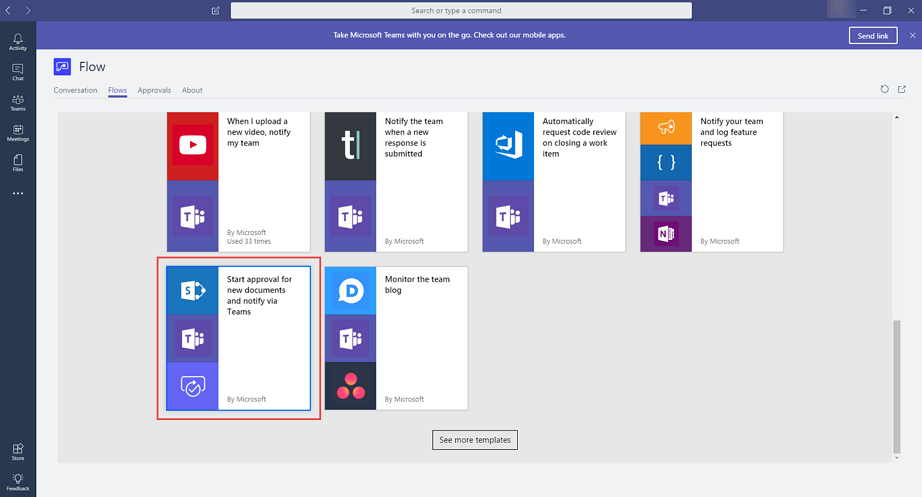 Introducing Flow Integration in Microsoft Teams | Power Automate Blog