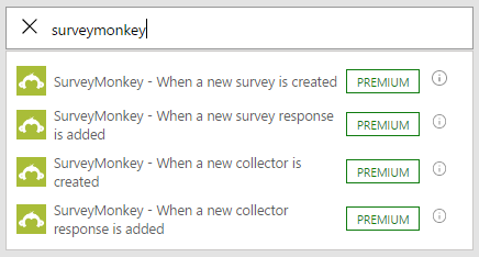 Survey monkey triggers