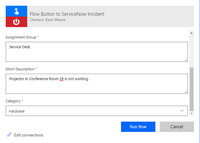 Use Microsoft Flow With Workday Hcm And Servicenow Power